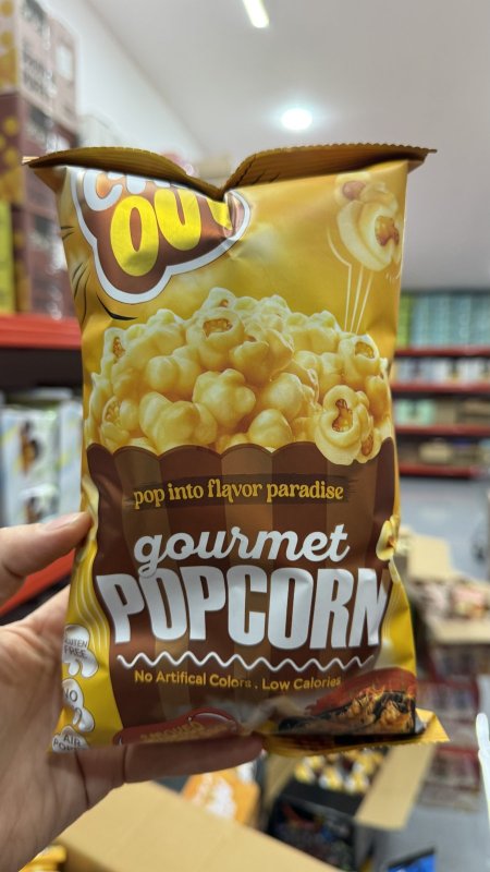 فشار بشار بنكهة باربيكيو خالي من الجلوتين بدون سكر وزنه 60 غرام