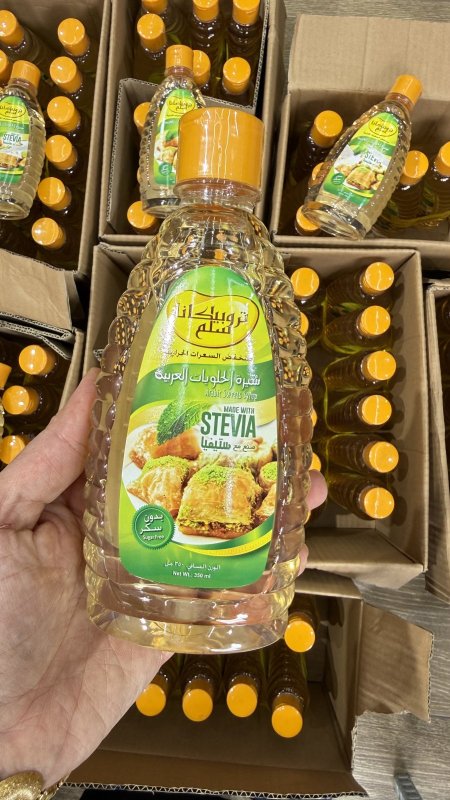 قطر صحي دايت شيرة الحلويات العربية من تروبيكانا سلم وزنه 350 غرام