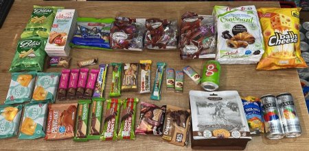 بوكس السعادة دايت بدون حرمان مشكل بدون سكر قليل السعرات الحرارية فيه 28 نوع