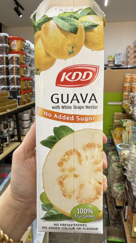 عصير جوافة طبيعي 100% خالي من السكر وزنه 500 غرام