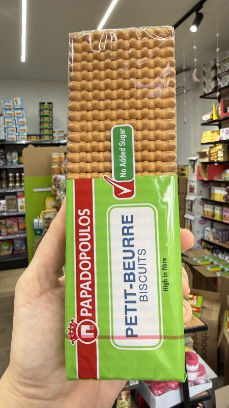 بسكويت سادة بيتي بور خالية من السكر وزنه 225غرام