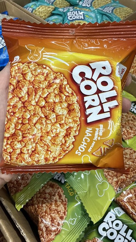 رايس كيك رقائق الذرة والارز بنكهة الناتشوز جبنة وزنها 30 غرام