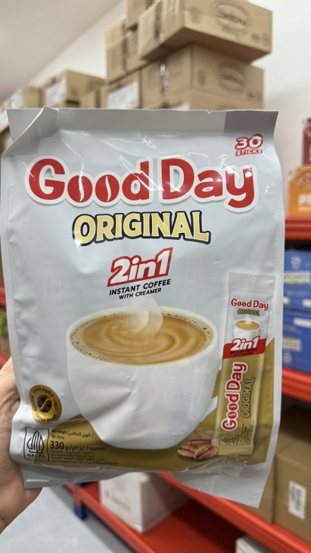 نسكافيه Good day الاورجينال دايت خالي من السكر فيه 30 كيس