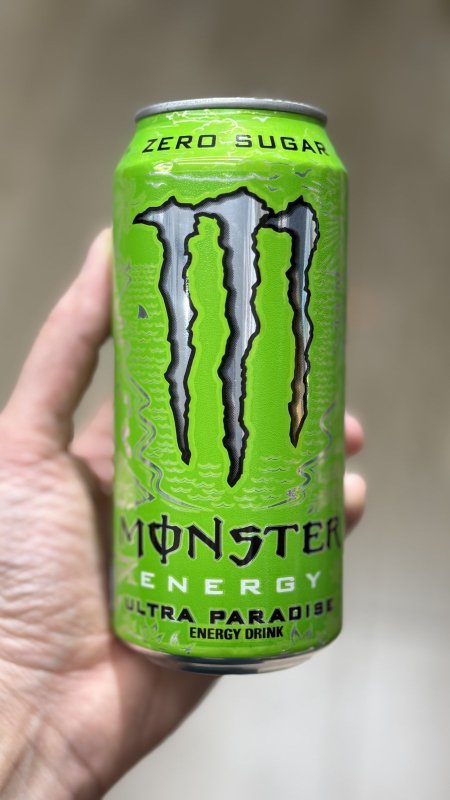 Monster مشروب طاقه الترا جرين بدون سكر وزنه 440 مل