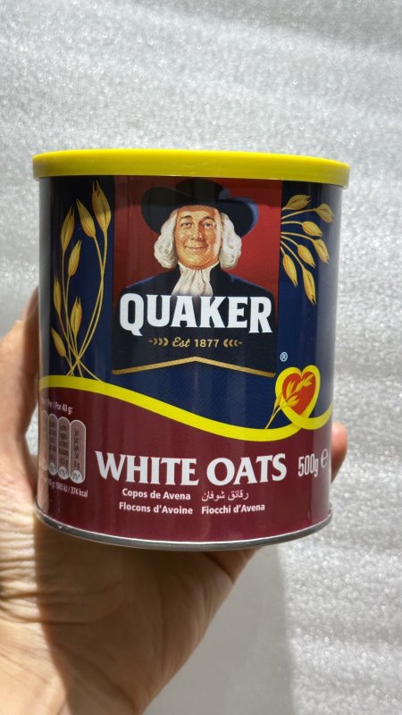 رقائق الشوفان سريع التحضير كويكرQuaker وزنه 500 غرام
