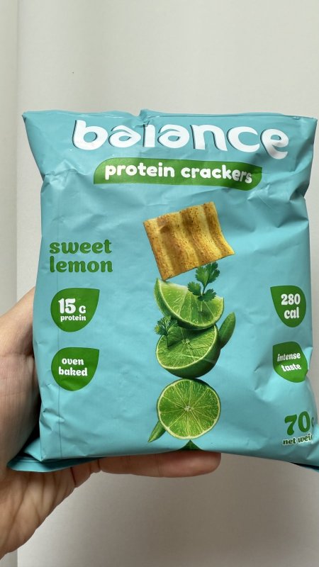 Balance شيبس رقائق مقرمشة بالليمون عالية البروتين 70غرام