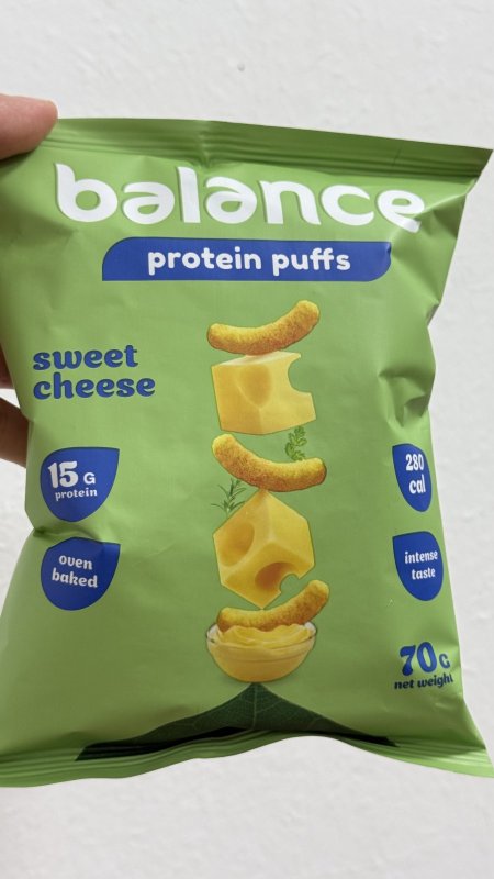 Balance بمبا بالجبنة عالية البروتين 70غرام