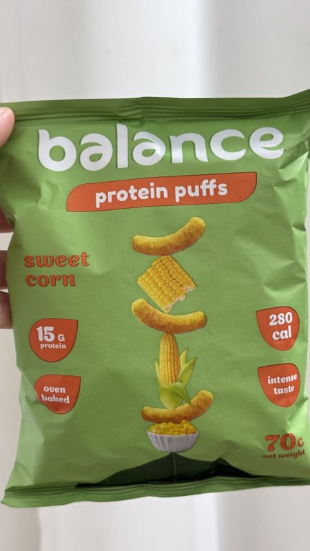 Balance بمبا بالذرة الحلوة عالية البروتين 70غرام