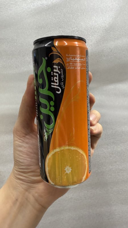 كولا جرين green دايت زيرو بطعم البرتقال سعة 330 مل