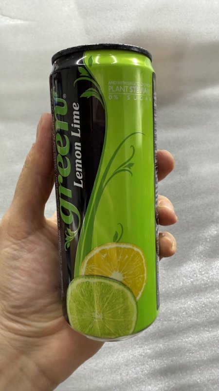 كولا جرين green دايت زيرو بطعم الليمون لايم سعة 330 مل