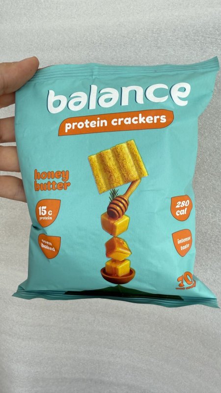 Balance شيبس رقائق مقرمشة بالعسل عالية البروتين وزنه 70غرام