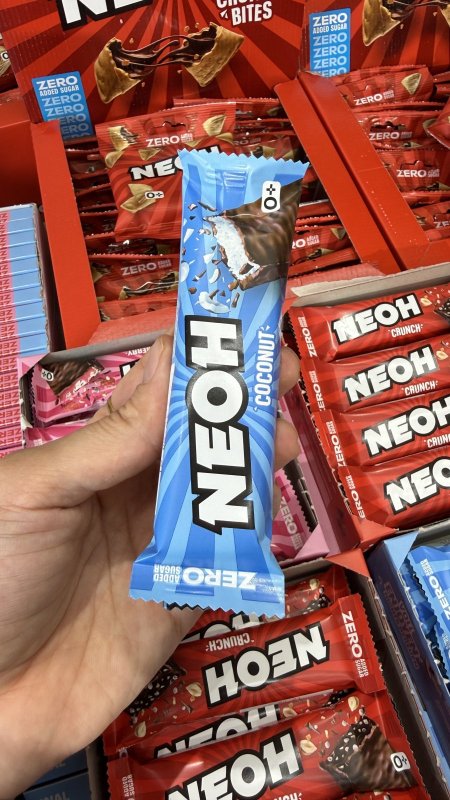 شوكولاته نيوه بار جوز الهند +NEOH Coconut Bar Zero وزنه 30 غرام