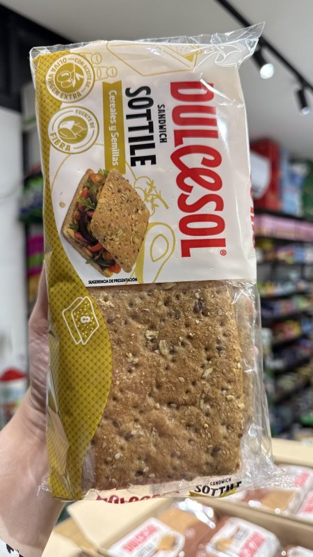 خبز ساندوتش خاص بالحبوب والشوفان والبذور وزنه 310 غرام