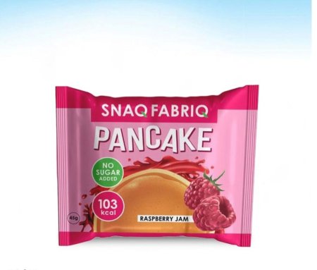 بان كيك بحشوة التوت البري بدون سكر وزنه 45 غرام